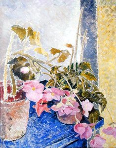 Bloemen in een vaas door Glyn Warren Philpot