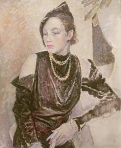 Miss Gwendolen Cleaver, 1933 door Glyn Warren Philpot