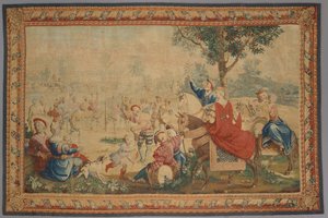 Maand mei: Scène van het meifeest
