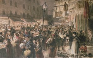 Lambeth Markt door Godefroy Durand