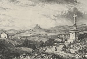 Château de Larderole, 1832 door Godefroy Engelmann