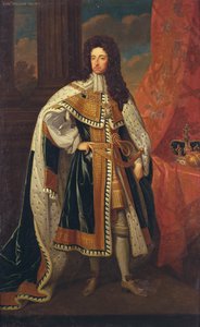 Koning Willem in staatsgewaden, ca.1690