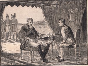 Het Verdrag van Tilsit AD 1807 door Godfrey C. Hindley