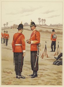De 43e, Oxfordshire Lichte Infanterie door Godfrey Douglas Giles