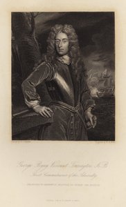 George Byng Viscount Torrington door Godfrey Kneller