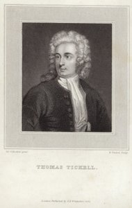 Portret van Thomas Tickell door Godfrey Kneller