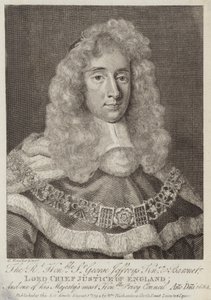 Sir George Jeffreys, Welshe rechter door Godfrey Kneller