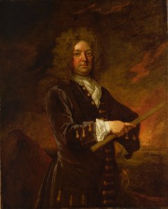 Vice-admiraal Sir John Leake (1656-1720) door Godfrey Kneller