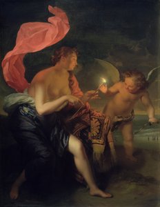 Venus Geeft een Brandende Pijl aan Cupido