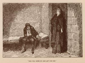 Illustratie voor De Geschiedenis van Henry Esmond door Thackeray door Gordon Frederick (after) Browne