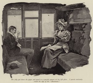 Illustratie voor Just a Short Story, door Arthur Hughes door Gordon Frederick Browne