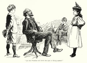 Illustratie voor The Story of the Treasure Seekers door E Nesbit door Gordon Frederick Browne