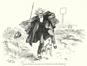 Illustratie voor The Story of the Treasure Seekers door E Nesbit door Gordon Frederick Browne