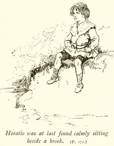 Nelson als jongen door Gordon Frederick Browne
