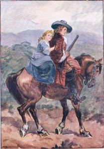 "Nu mag ik zoveel huilen als ik wil", uit Lorna Doone uitgegeven door W & R Chambers Ltd, 1921