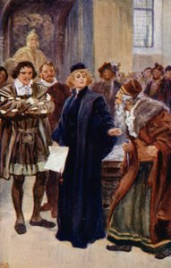 "Wacht even, Jood," zei Portia door Gordon Frederick Browne