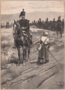 De hertog van Brunswijk en zijn huzaren (de Zwarte Brunswijkers) AD 1810 door Gordon Frederick Browne
