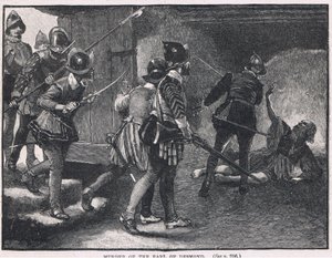 De moord op de Graaf van Desmond 1575 door Gordon Frederick Browne
