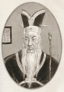 Confucius, uit Levensbiografieën van Religieuze Leiders