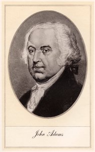 John Adams, tweede president van de Verenigde Staten, begin 20e eeuw