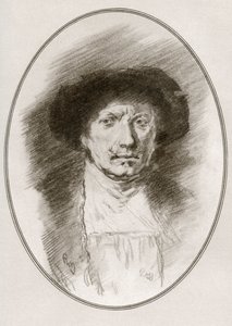 Rembrandt Harmenszoon van Rijn, uit Living Biographies of Great Painters