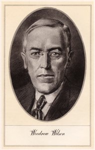 Woodrow Wilson, 28e president van de Verenigde Staten door Gordon Ross