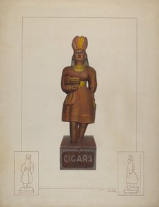 Sigarenwinkel Indiaan door Gordon Saltar and Edward L. Loper