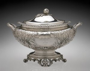 Soepterrine, van de Gorham Manufacturing Company, c.1858