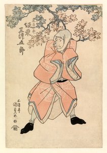 Acteur Bando Mitsugoro III, in de rol van Tokoshiro of mogelijk Dojishiro, ca. 1808-25