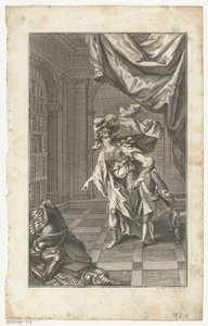 Maximilian III Joseph begeleid door Minerva