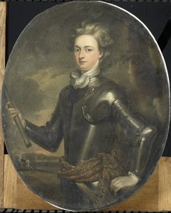 Portret van de eerste Graaf van Albemarle door Gottfried Kneller (copy after)