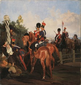 Bij de mijlpaal, 1859