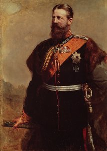 Friedrich III, 19e eeuw door Gottlieb Biermann