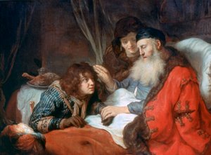 Isaak zegent Jakob, 1638