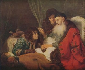 Isaak zegent Jakob