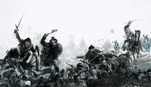 De Slag bij Culloden door Graham Coton