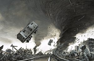Tornado die St Cloud trof door Graham Coton