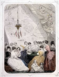 Dames die Astronomie Studeren - door Grandville door Grandville