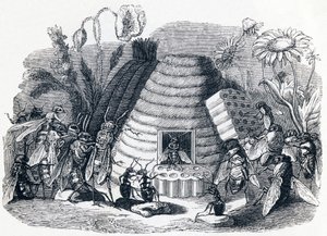 De horzels en de honingbijen - Fabels van La Fontaine