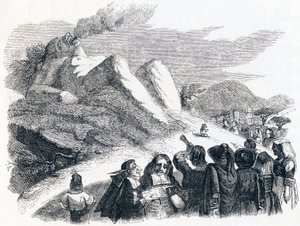 De berg die baart (La montagne qui accouche) - Fabels van La Fontaine