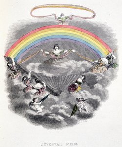 Het bereik van Iris - in "Een andere wereld" door Grandville door Grandville