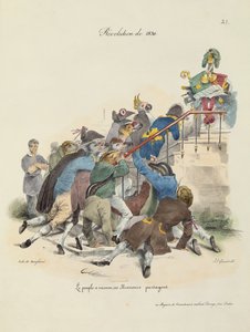 De revolutie van 1830 door Grandville 1803 47 after Grandville 1803 47 after