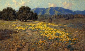 Californische Klaprozen door Granville Redmond