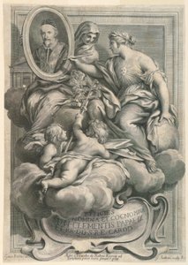 Effigies Nomina et Cocnomina Clementis Papae IX door Gérard Audran