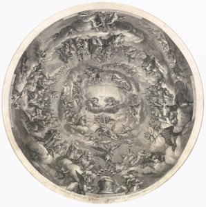 De Heilige Drie-eenheid, Plafond van de Kerk van Val-de-Grâce