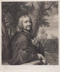 Philippe de Champaigne door Gérard Edelinck