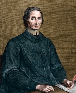 Portret van Nicolas Malebranche (1638-1715), Franse filosoof