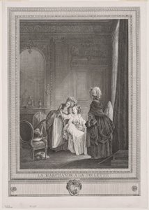 De handelsvrouw in de kleedkamer (La Marchande à la Toilette)