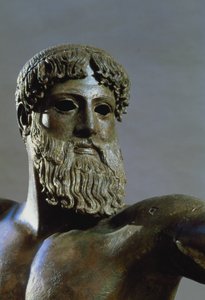 Hoofd van Poseidon (detail)