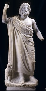 Beeldje van Zeus, mogelijk uit Klein-Azië door Greek